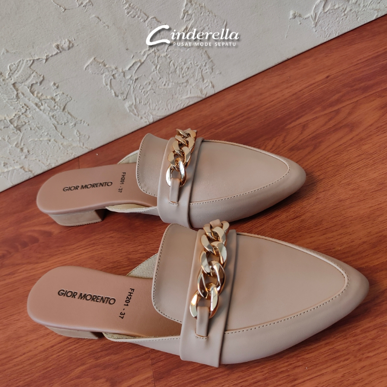 GIOR MORENTO  Sepatu Mules Wanita / Slip on Wanita / Flat Shoes Wanita FH 201