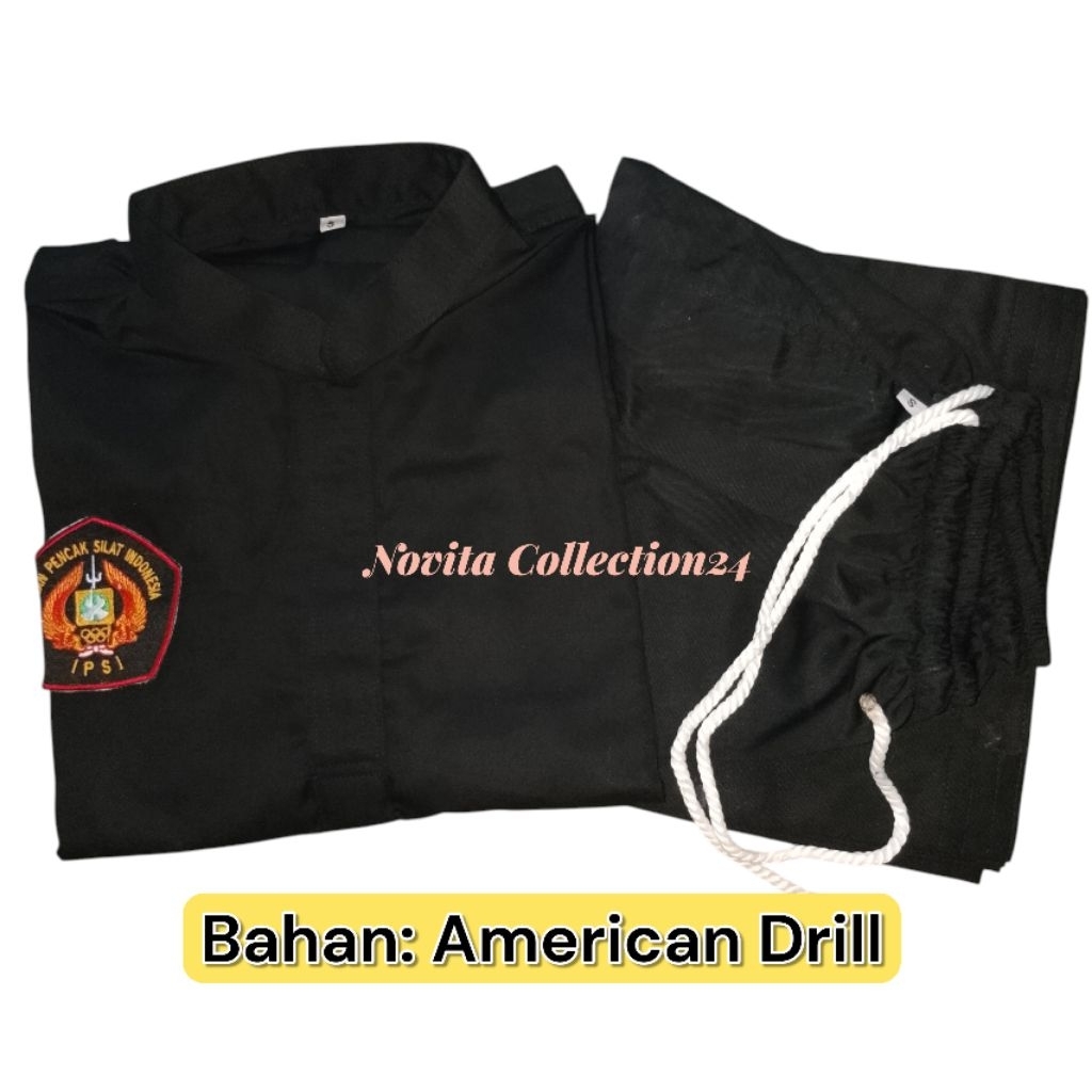 Seragam IPSI Bed Hitam, Baju IPSI American Drill