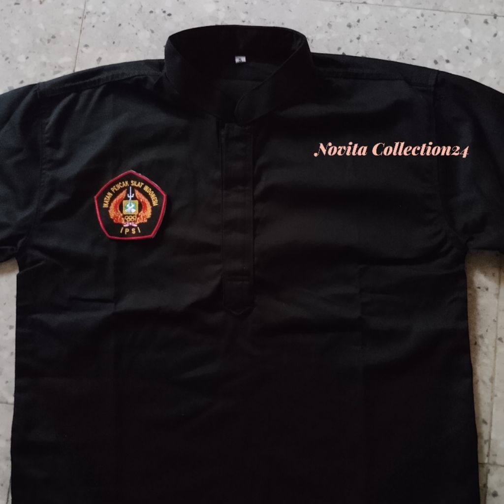 Seragam Silat IPSI/ Seragam IPSI Bet Hitam American Drill
