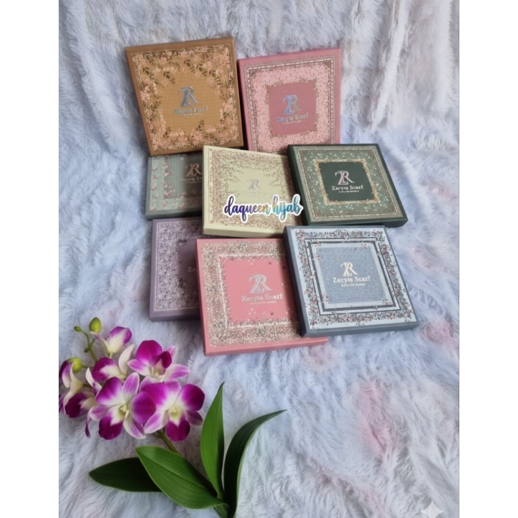 Zaryta Scarf - Valeria Chiffon Digital Motif