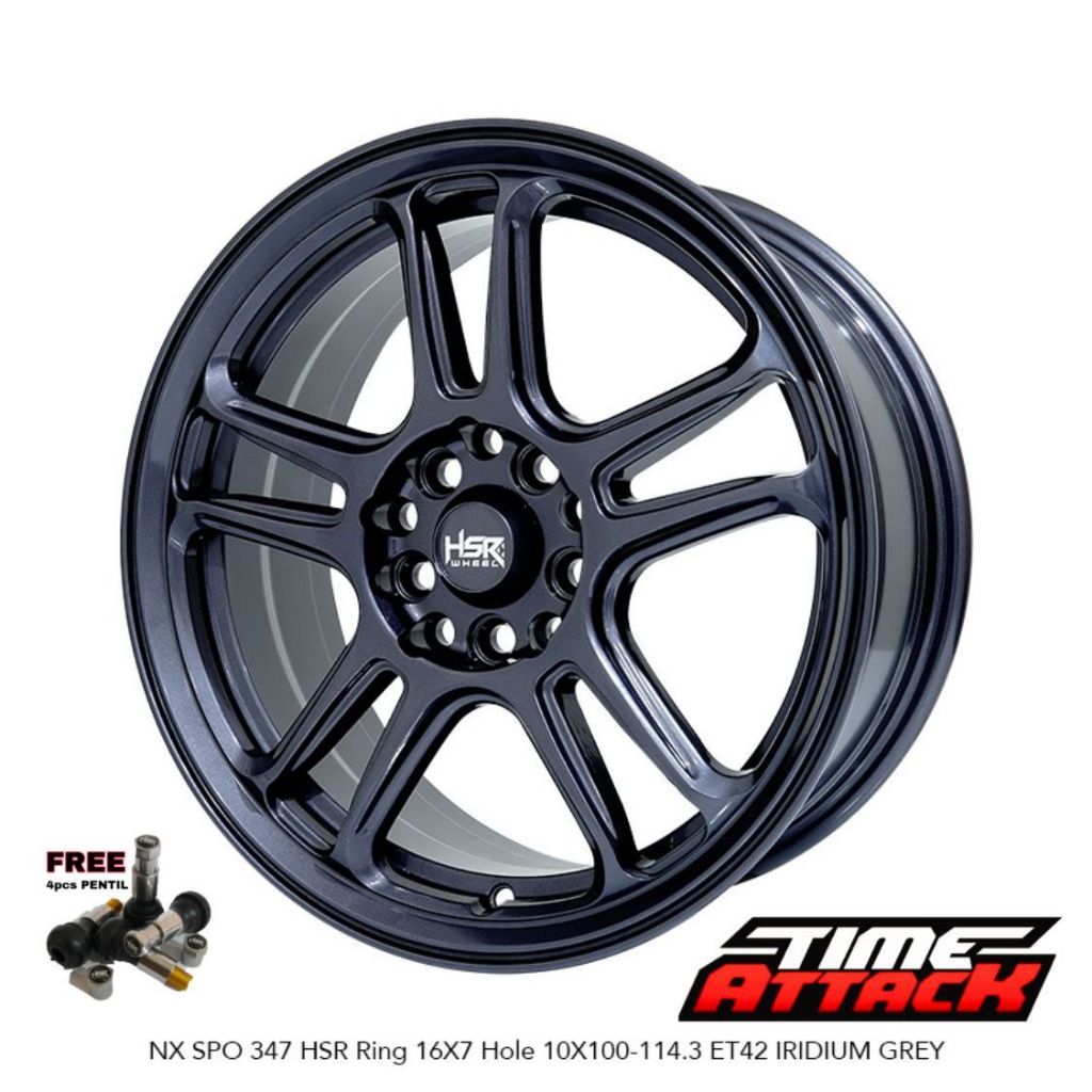 Velg Mobil Ertiga Ring 16 HSR WHEEL Tipe Nx Spo Velg Hsr R16