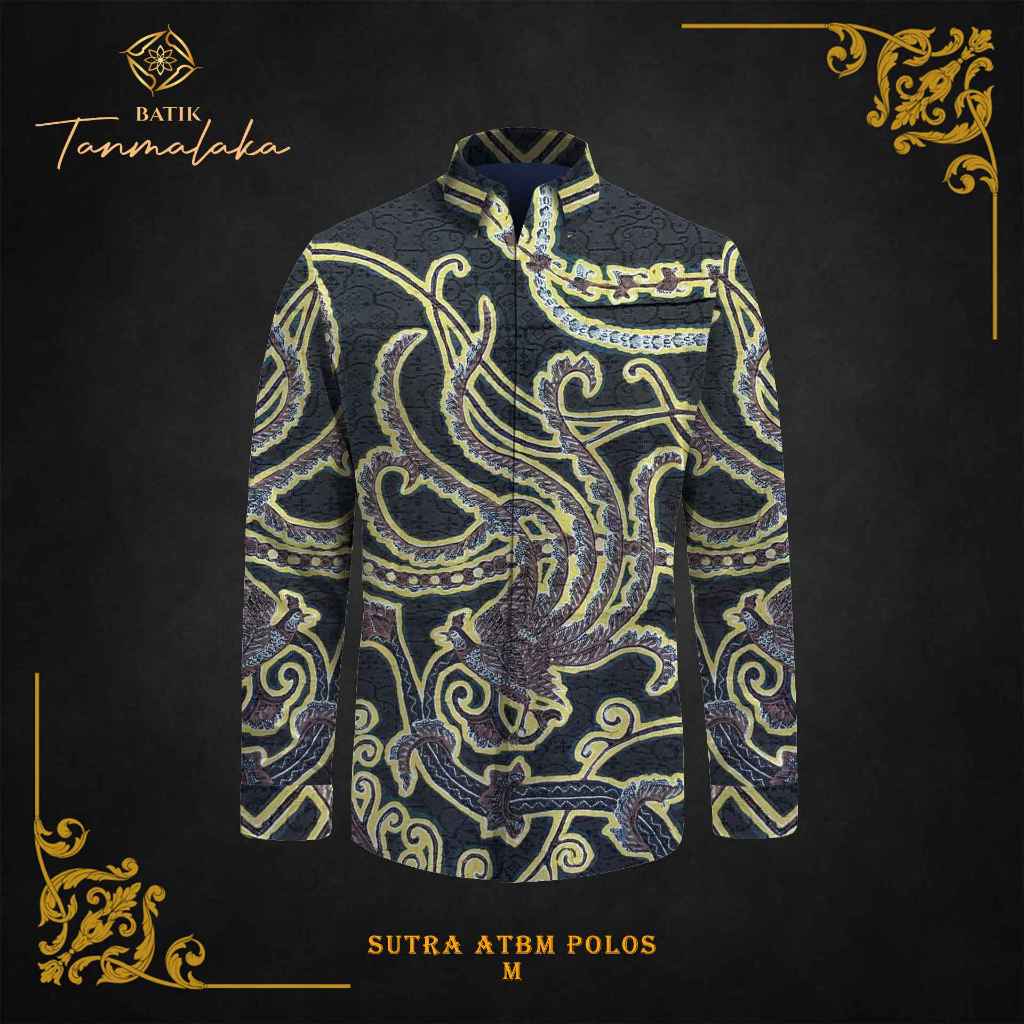 kain batik tulis sutra polos atbm baron premium Xa3