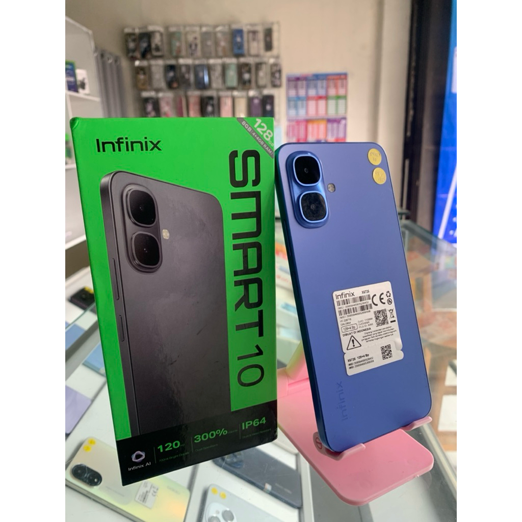 INFINIX SMART 10 4+4/128 GB SECOND FULLSET