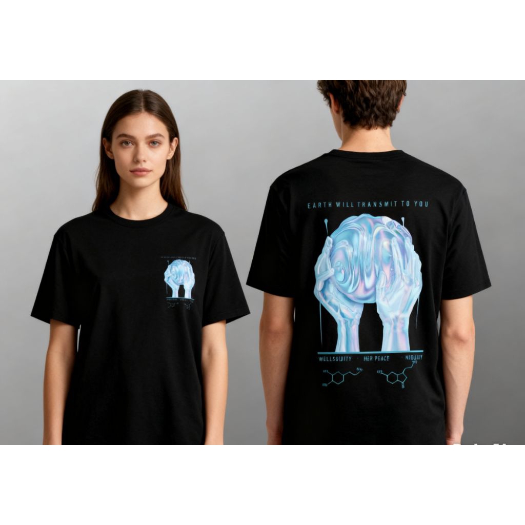 VERSACE Medusa Gallery T-Shirt / Kaos Versace Medusa