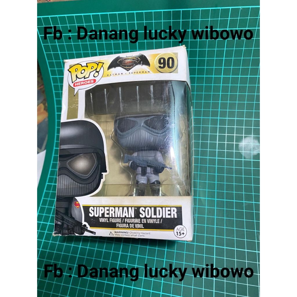 Funko pop Superman soldier