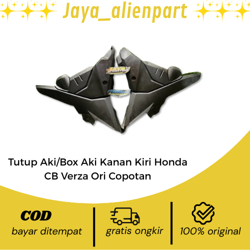 Tutup Aki/Box Aki  Kanan Kiri Honda CB Verza Ori Copotan