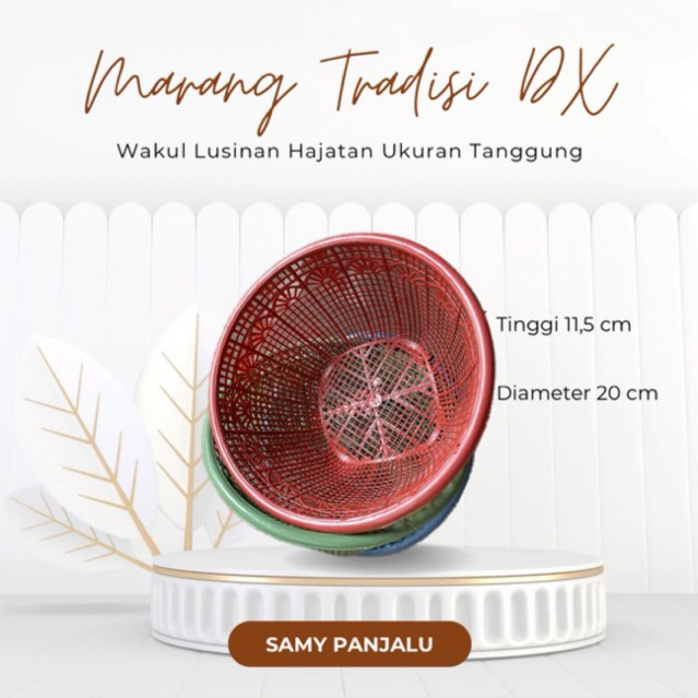 Samy Panjalu Marang Wakul Tradisi DX Tebal Nasi Hajatan Lusinan