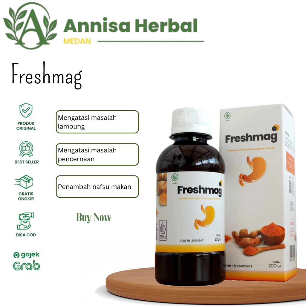Freshmag Obat Lambung Madu Asam Lambung Tinggi