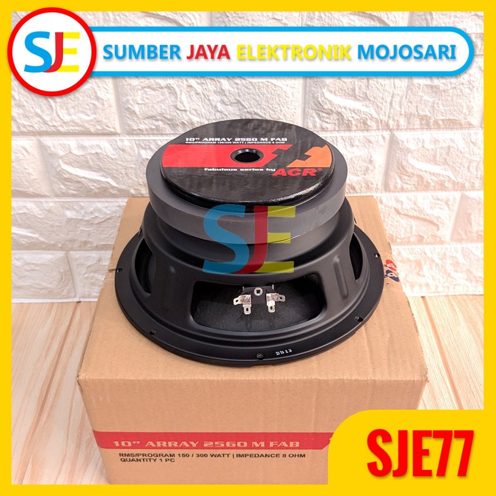 Speaker ACR Fabulous 10 inch 25601 Body Vacum (Rangka Tutup) / Speaker ACR Fabulus Array 10" 2560