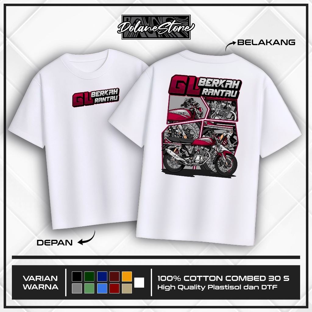 DOLANE STORE – KAOS GL BERKAH RANTAU | FASHION PRIA & WANITA KEKINIAN – KAOS TERBARU & TERLARIS