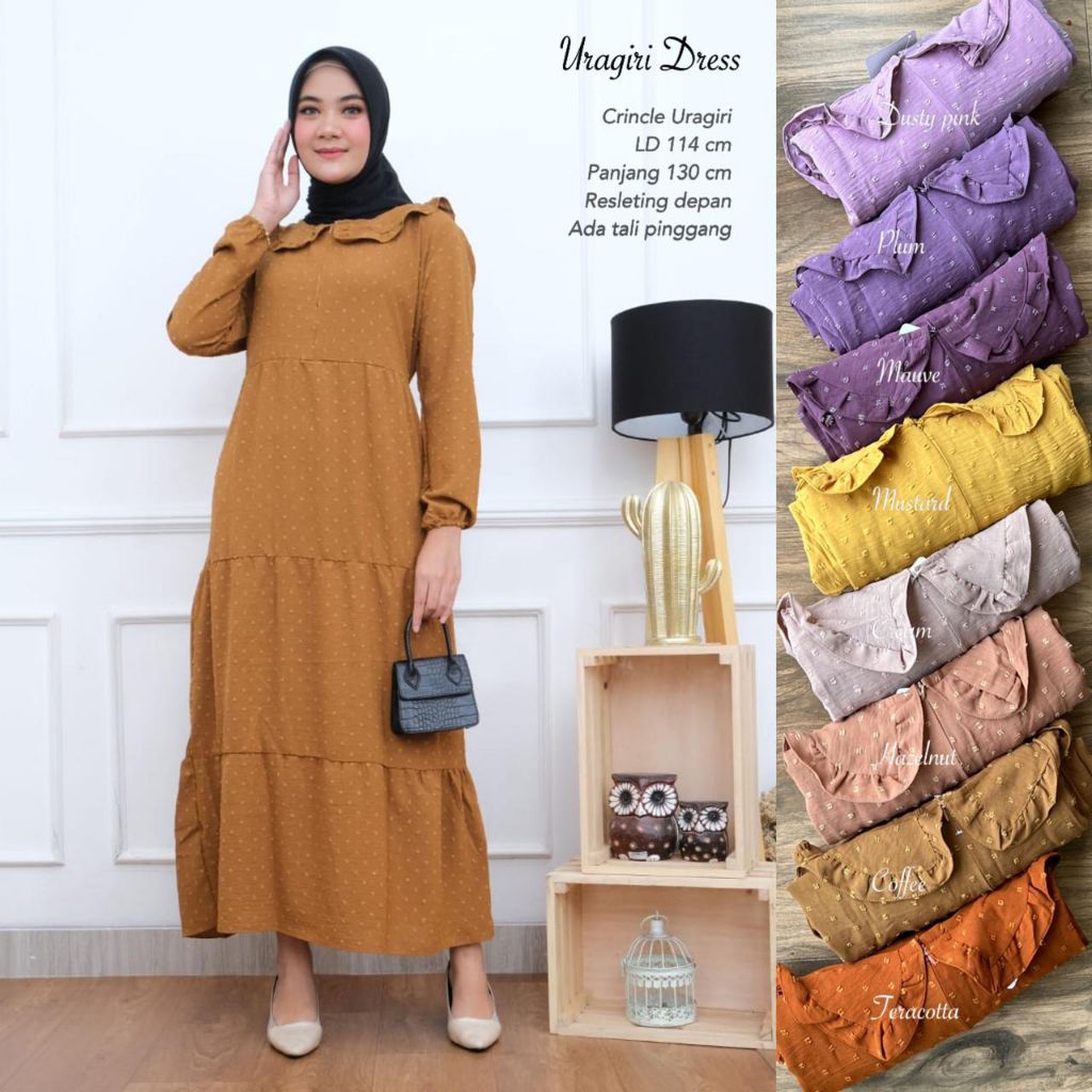 DRESS URAGIRI / GAMIS URAGIRI / URAGIRI DRESS