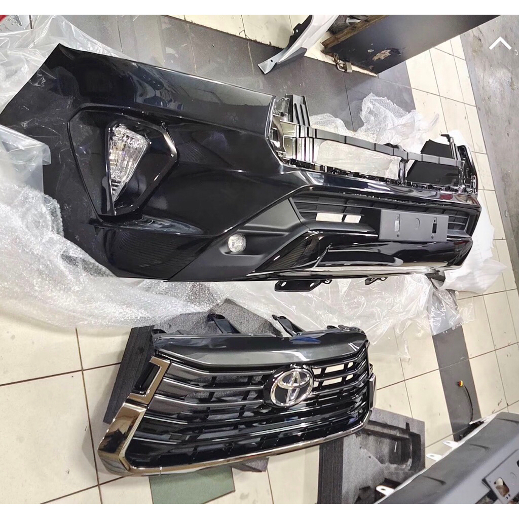 BUMPER INNOVA REBORN FACELIFT SET KOMPLIT ISIAN ORI TOYOTA/BUMPER INNOVA REBORN/BUMPER INNOVA VENTUR