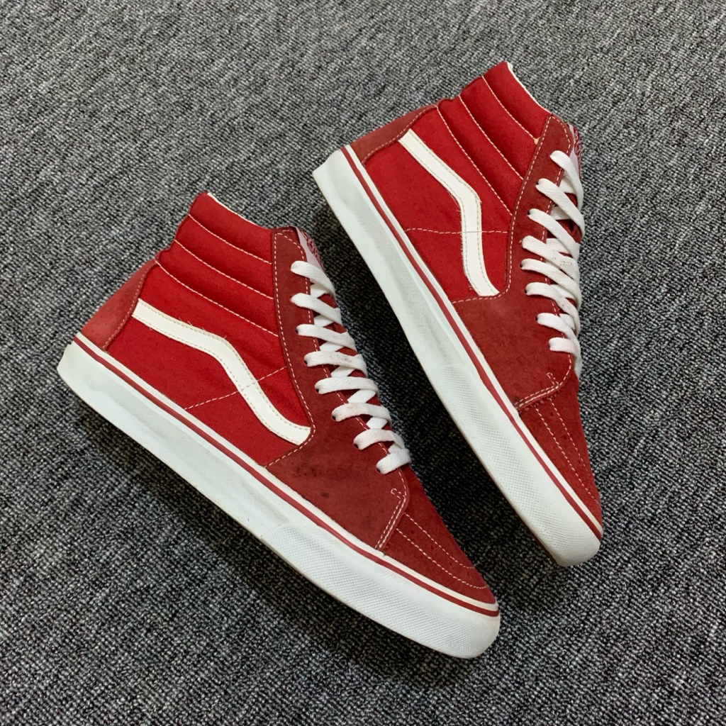 vans sk8 hi red ( japan market )