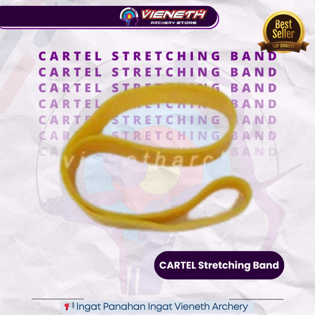 CARTEL Stretching Band Alat Pemanasan Panahan