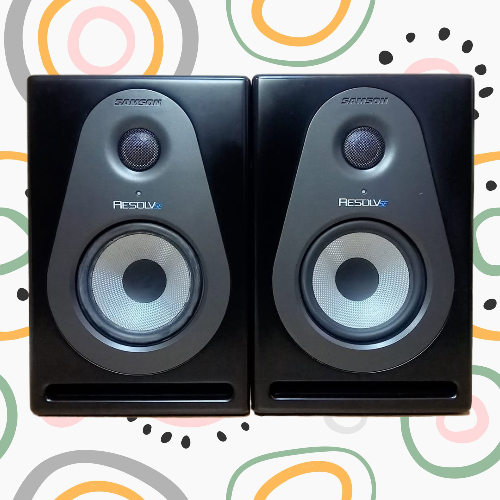 Speaker Monitor Samson Resolv SE5 Speaker Flat Recording
