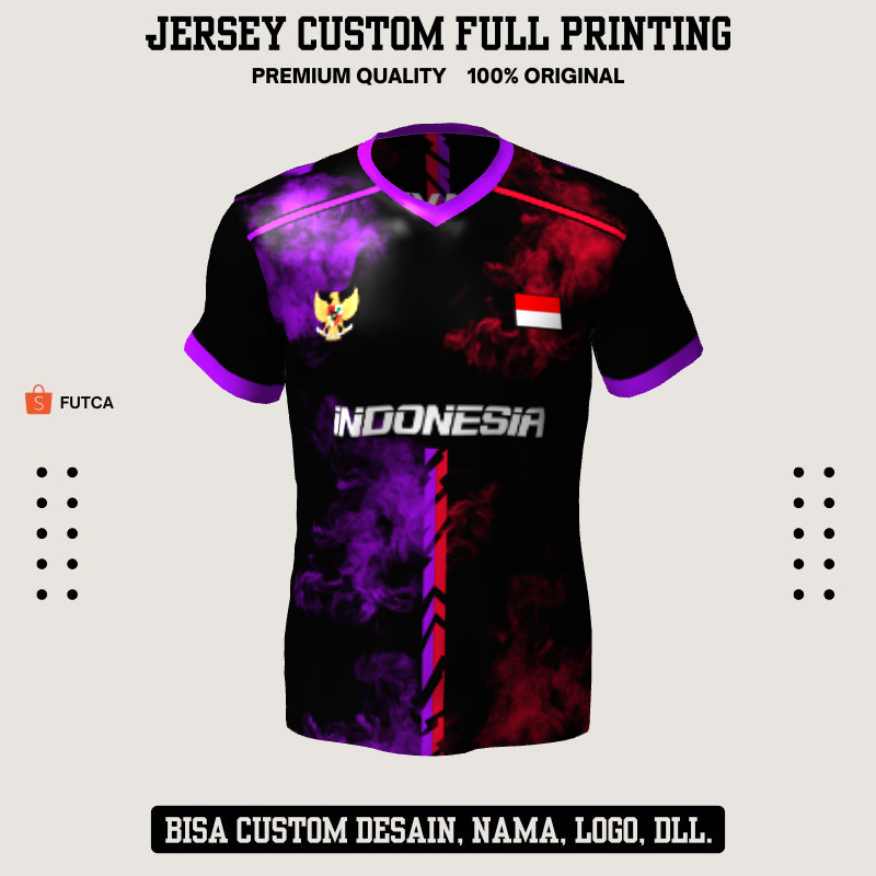 Kaos Jersey Futsal 572 - Jersey Tim Sepakbola Custom