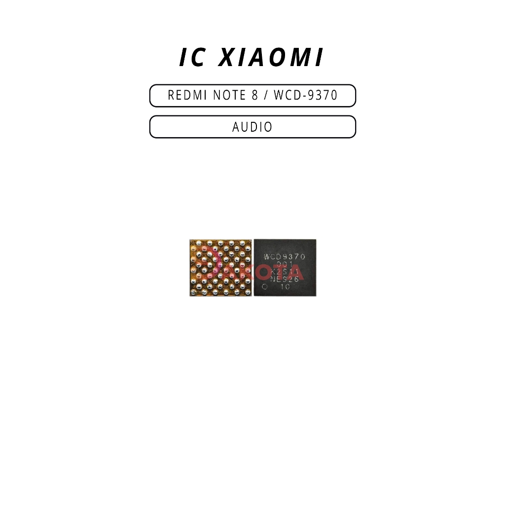 IC AUDIO XIAOMI REDMI NOTE 8 / WCD-9370