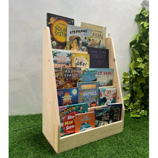 rak buku panjang 60cm Rak Minimalis / Rak Buku Minimalis / Rak mainan anak minimalis / Rak