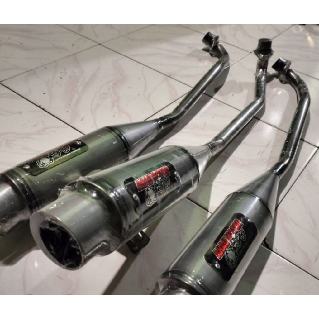 Kenalpot Racing AHAU Jupiter,Supra,Kharisma,Revo,