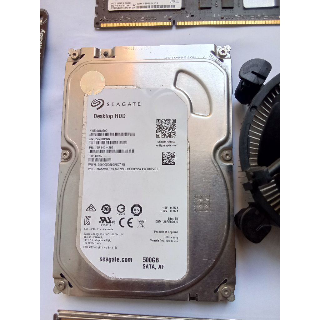 Borongan Prosesor i7-4790/motherboard Gigabyte GA-H81M-DS2/hardisk 500gb/ram 8gb ddr3