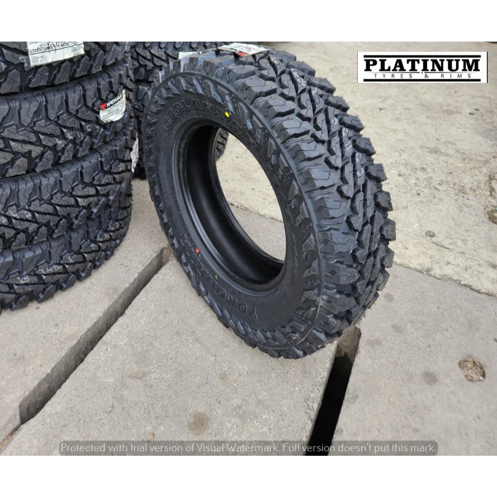 READY STOCK BAN MOBIL YOKOHAMA GEOLANDAR M/T 225 75 R16- BAN MOBIL OFFROAD YOKOHAMA M/T 225 76 R16