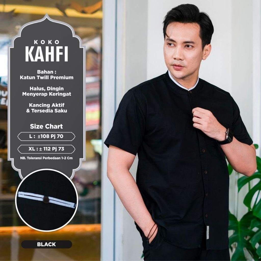 KOKO BASYAM BY CHILWOL ORIGINAL KOKO KAHFI KOKO BANYAK MODEL BAHAN KATUN TWILL TOYOBO PREMIUM