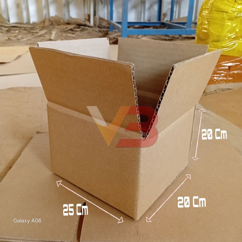 Kardus Packing, Ukuran 25x20x20Cm Kardus Polos, Kardus Murah, Kardus Besar,Kardus Kecil