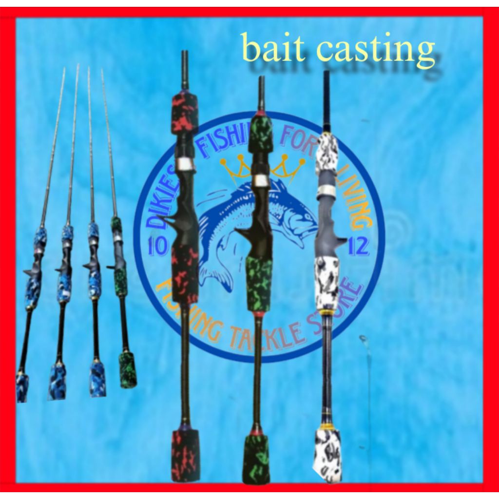 joran pancing Bait casting Osprey Liatin termurah kuat dan berkualitas 150-210cm (COD)