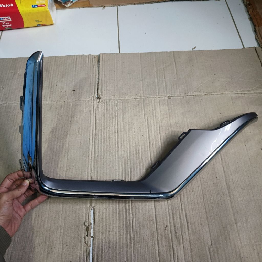 list bumper cover foglamp honda crv turbo prestige 2022-2023