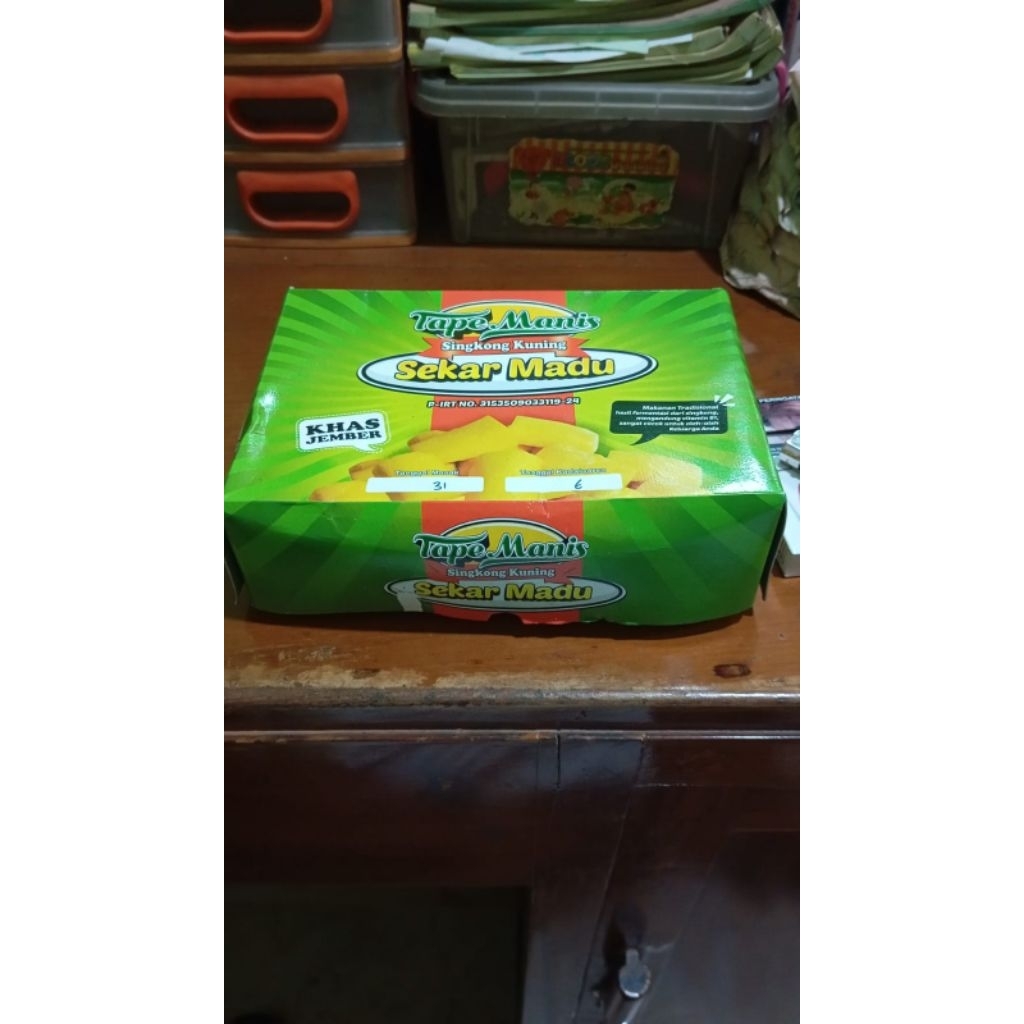 Tape Manis Sekar Madu Oleh - Oleh Khas Jember