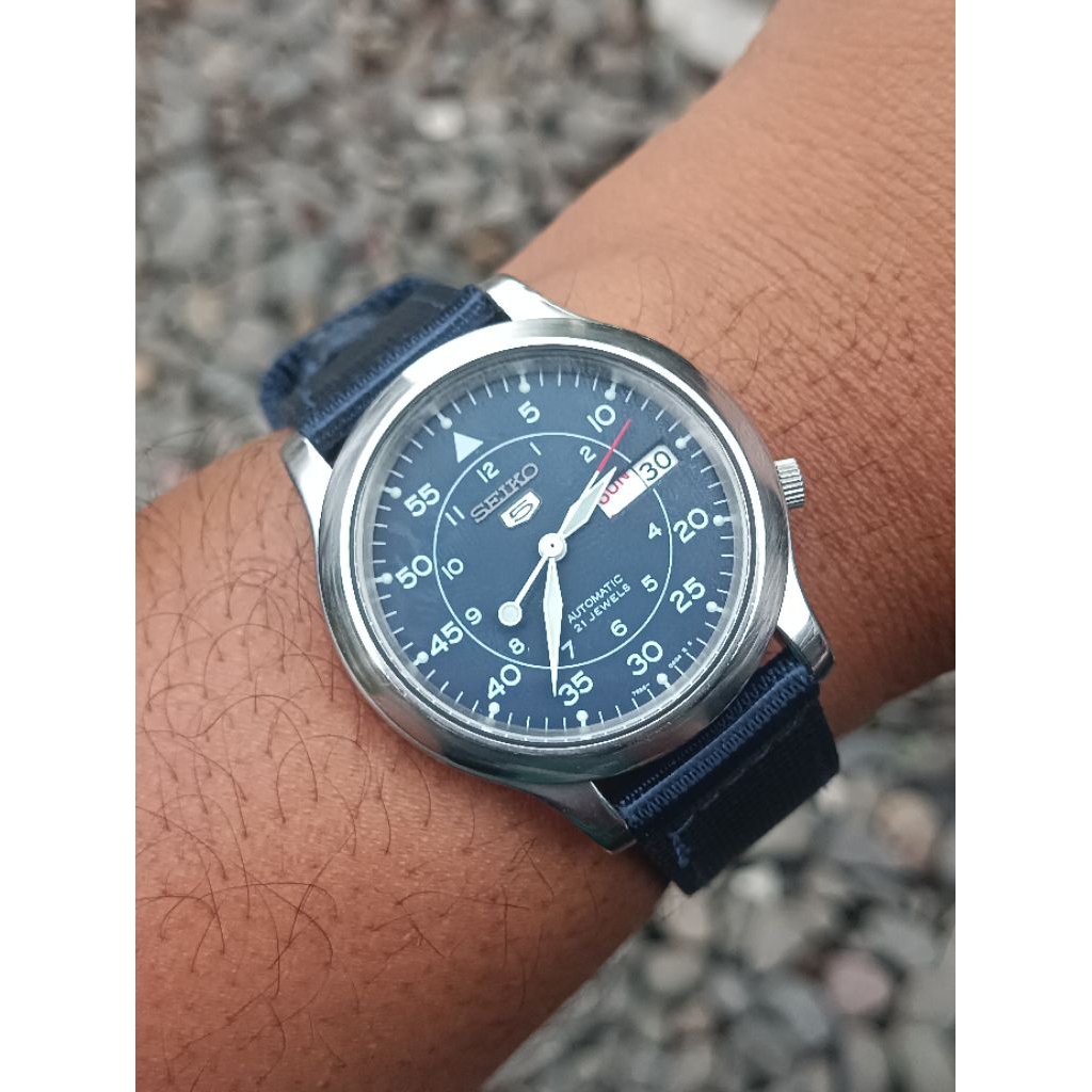 Seiko 5 Military Navy Blue 7S26A