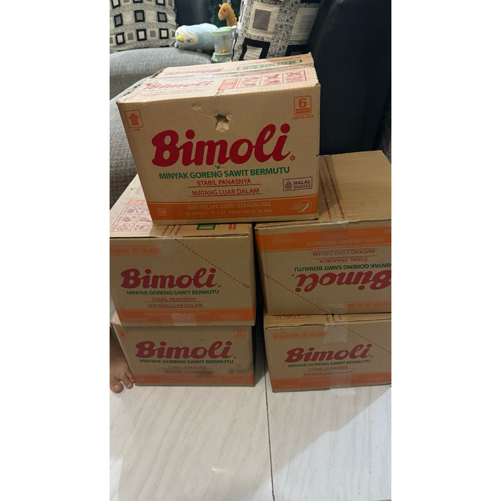 Minyak Goreng Bimoli 1Dus isi 6 pouch 2L