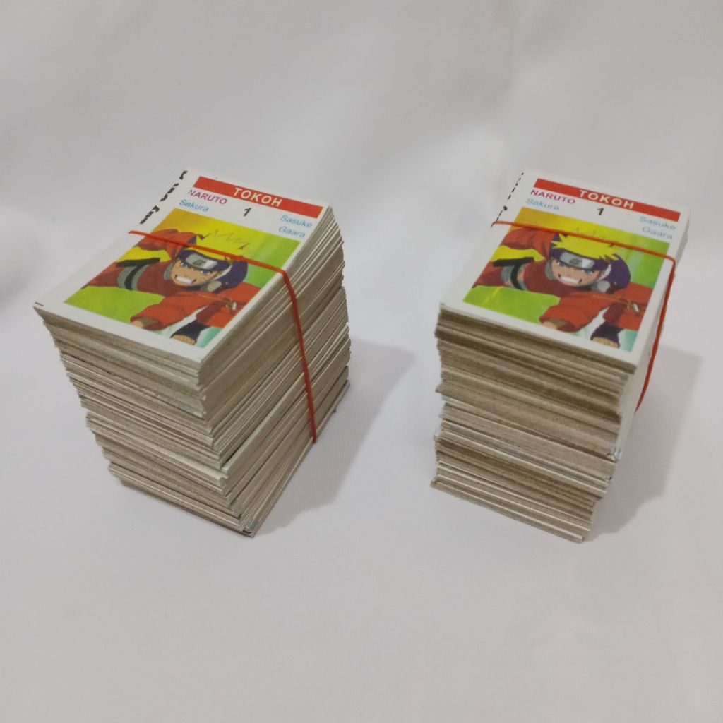 1 pack kwartet gambar isi 10 pcs, kwartet gambar mainan kartu