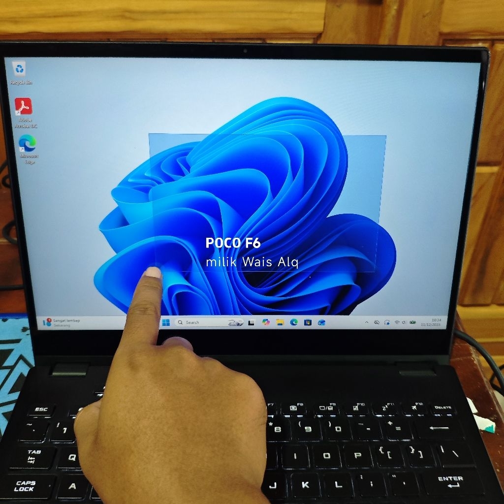 Asus ROG FLOW X13 GV301RE Ryzen 7 6800HS RTX 3050Ti 13inc tablet gaming