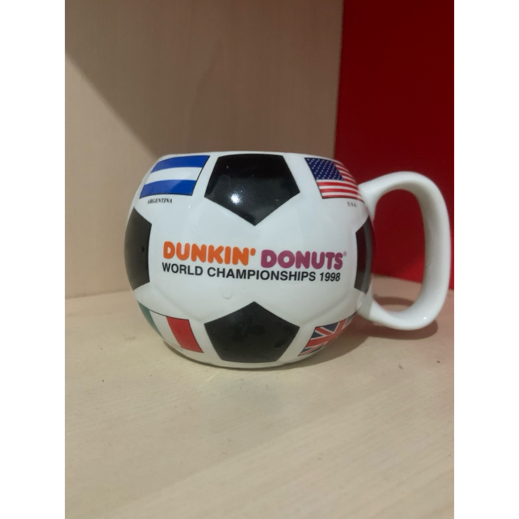 mug dunkin donuts merchandise world cup 1998