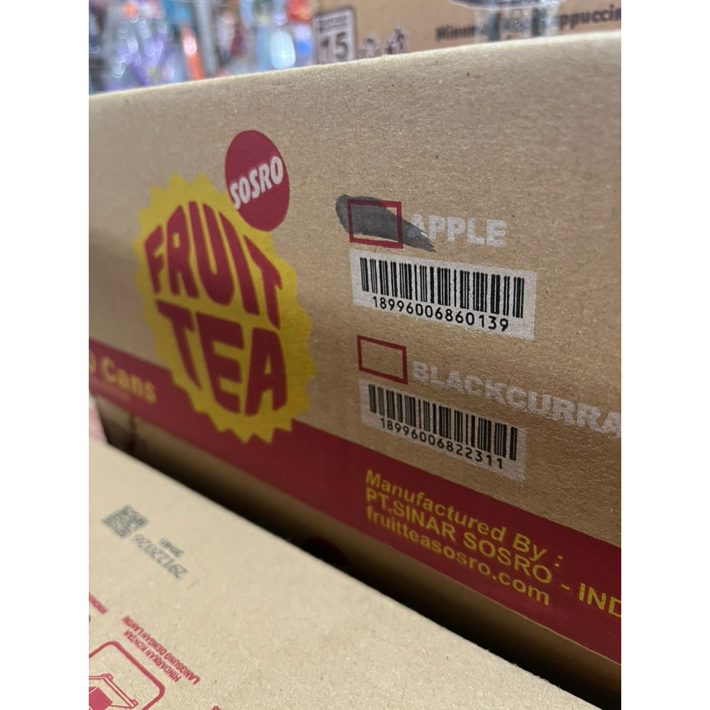 FRUIT TEA KALENG 20 X 318 ML