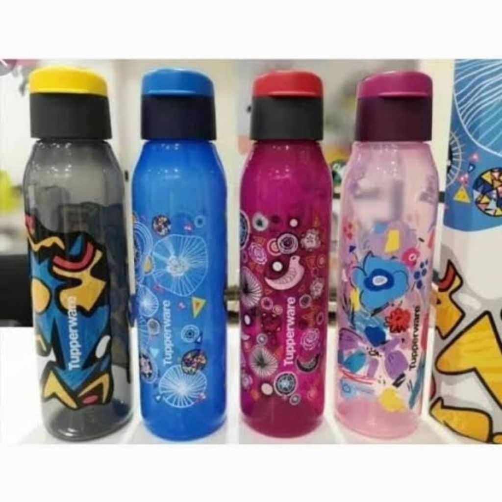 Botol minum Tupperware eco Fancy 500 ml limited edition