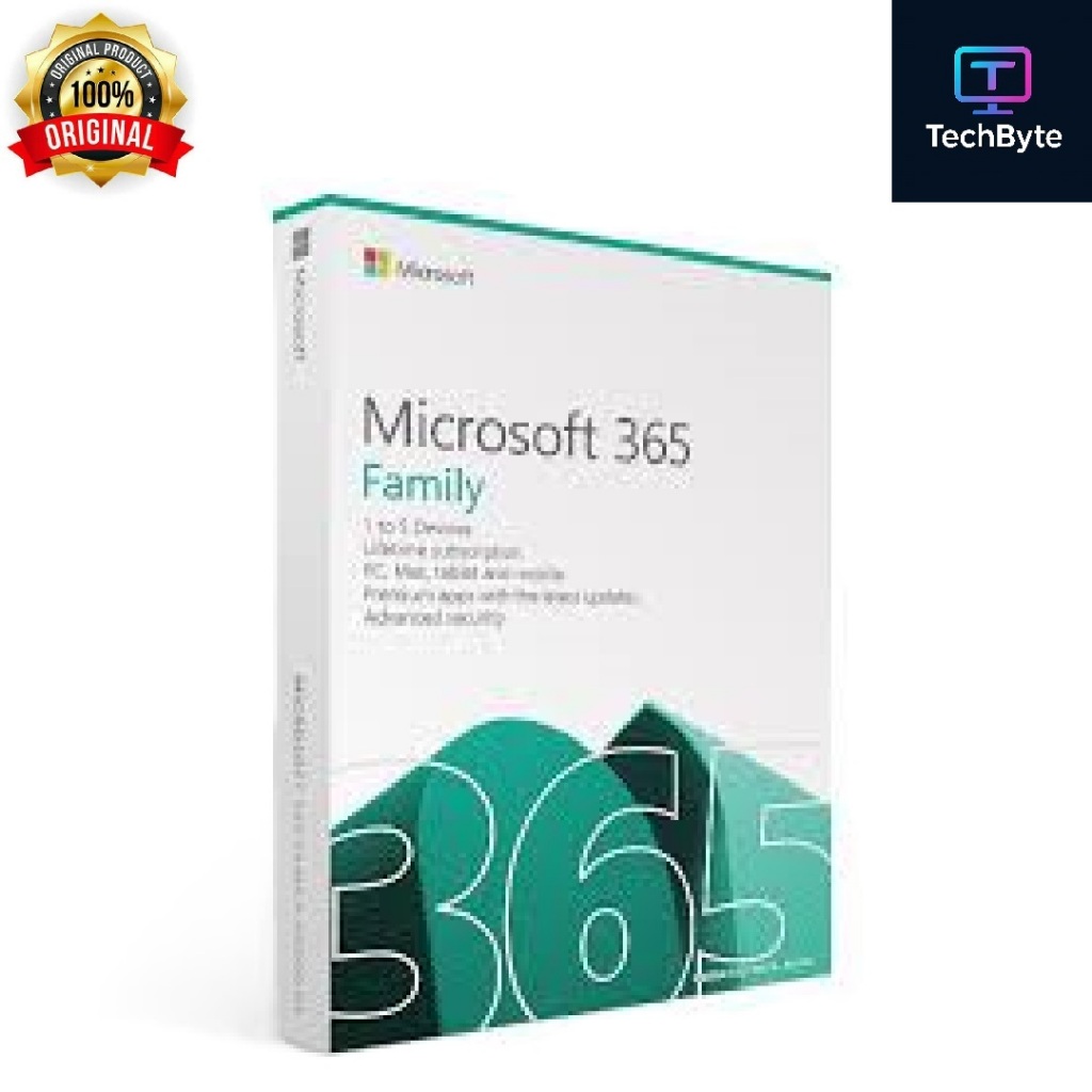 Microsoft Office 365 Family 6 User Original