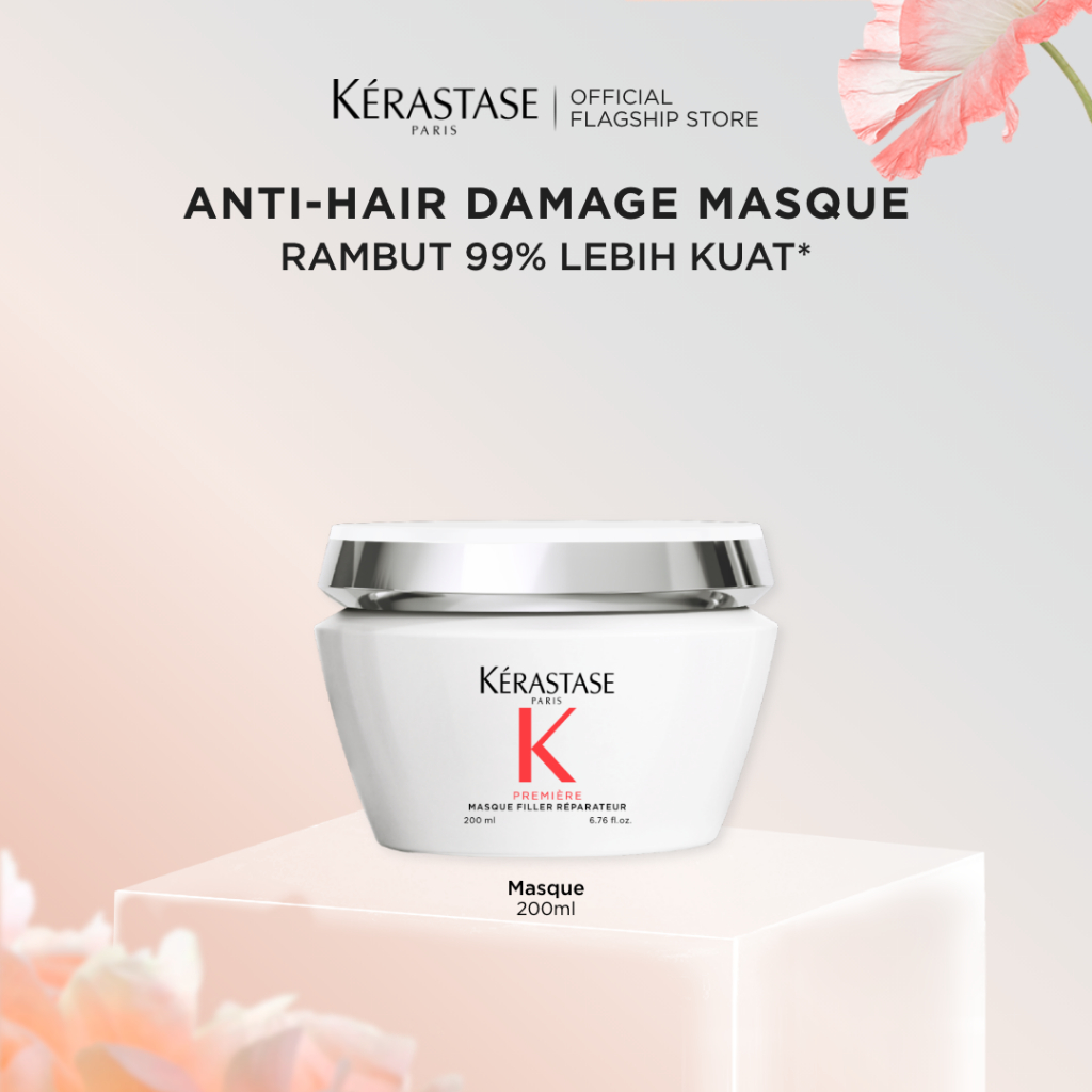 Kerastase Masque Premiere 200ml Anti-Hair Damage Hair Mask - Masker Rambut untuk Rambut Rusak & Memp