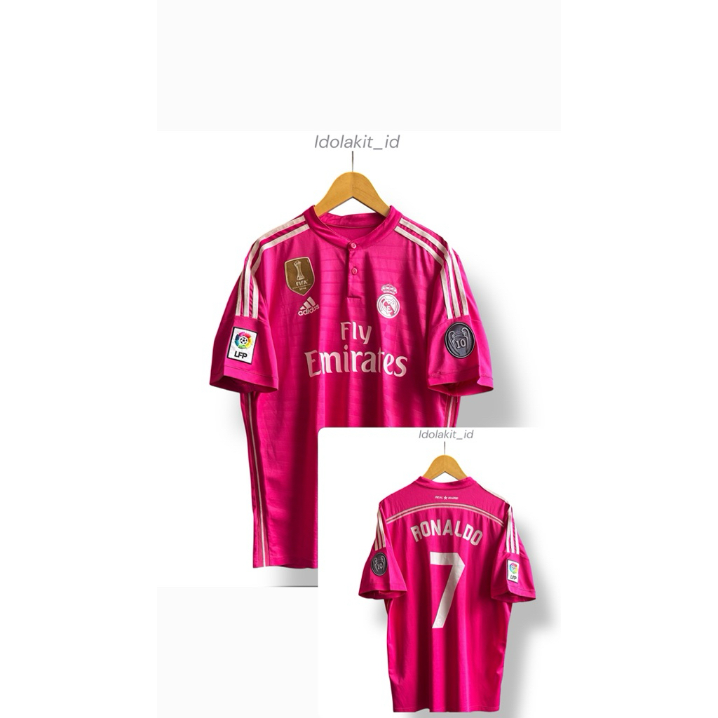 Jersey Bola Real madrid away 2014 Ronaldo
