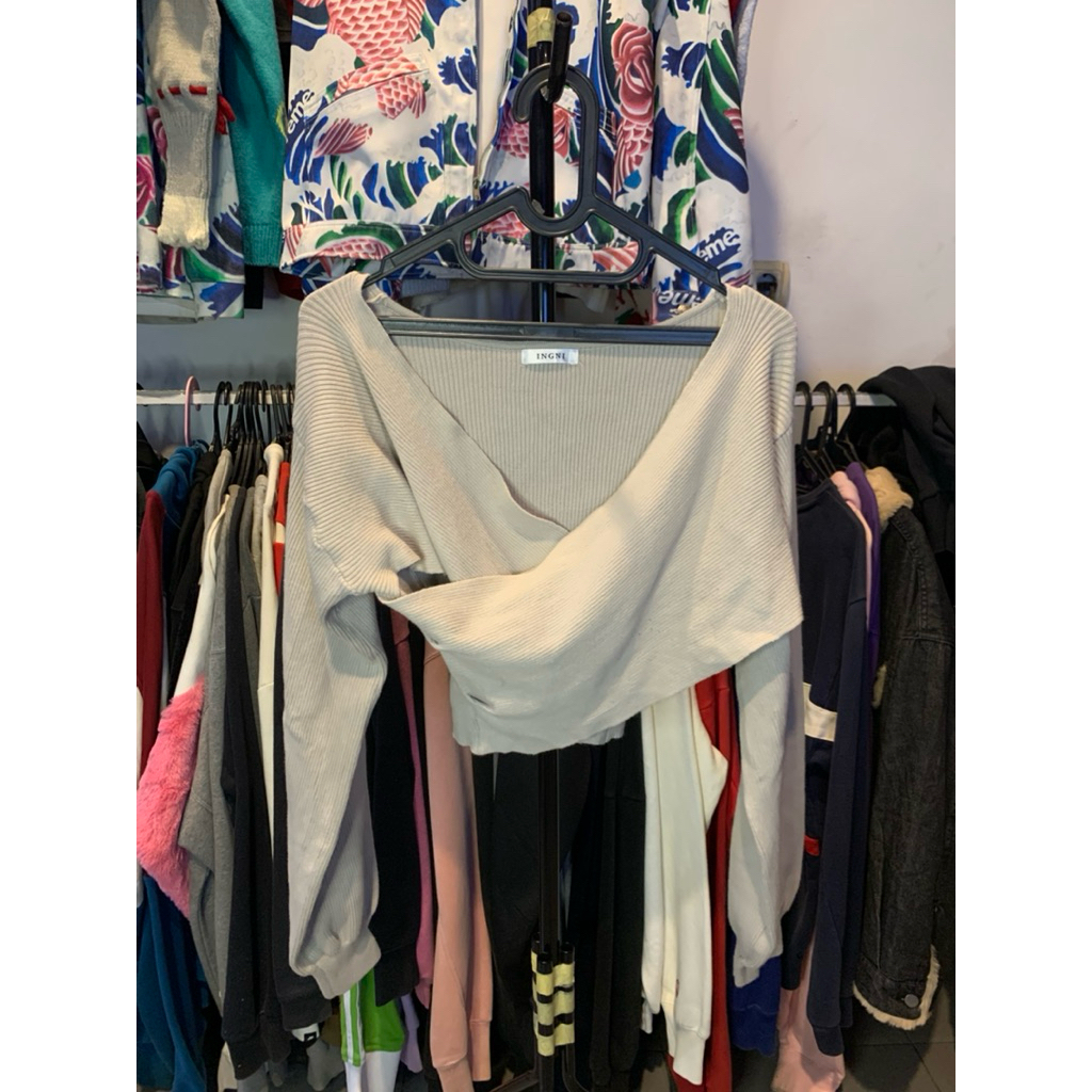 rajut kimono INGNI//knitwear//rajut cantik