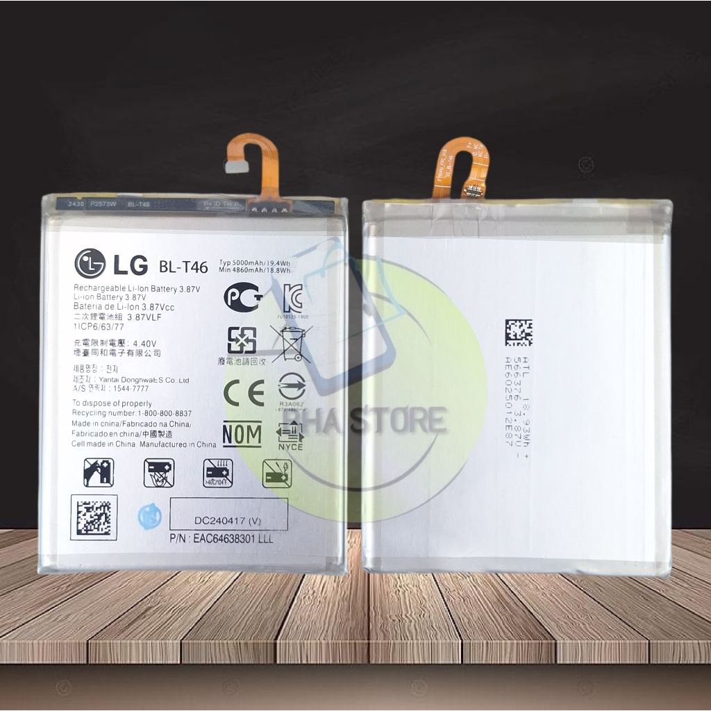 BATERAI BATRE BL-T46 FOR LG V60 LM-V600 A001LG BATTERY