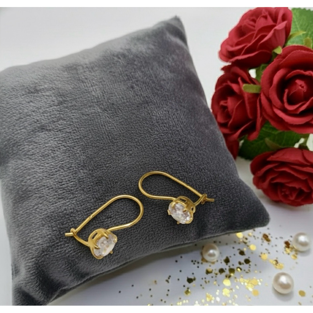 Anting emas muda 125k/gr emas asli