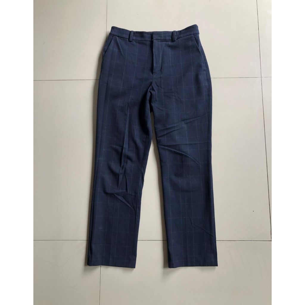 celana tartan uniqlo