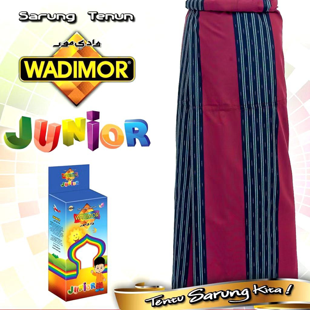 Sarung Anak Wadimor Junior Katun Tenun Original