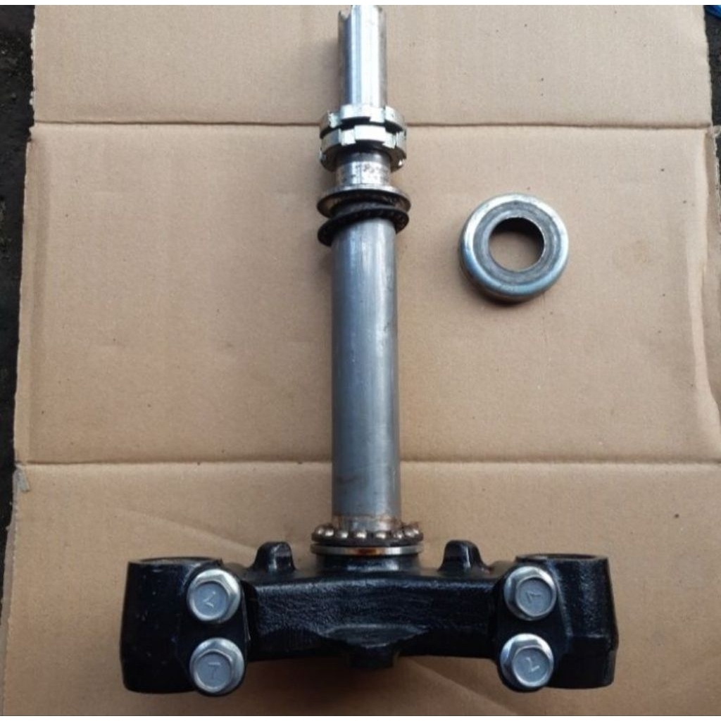 T segitiga shock depan Yamaha Vega ZR Ori copotan second