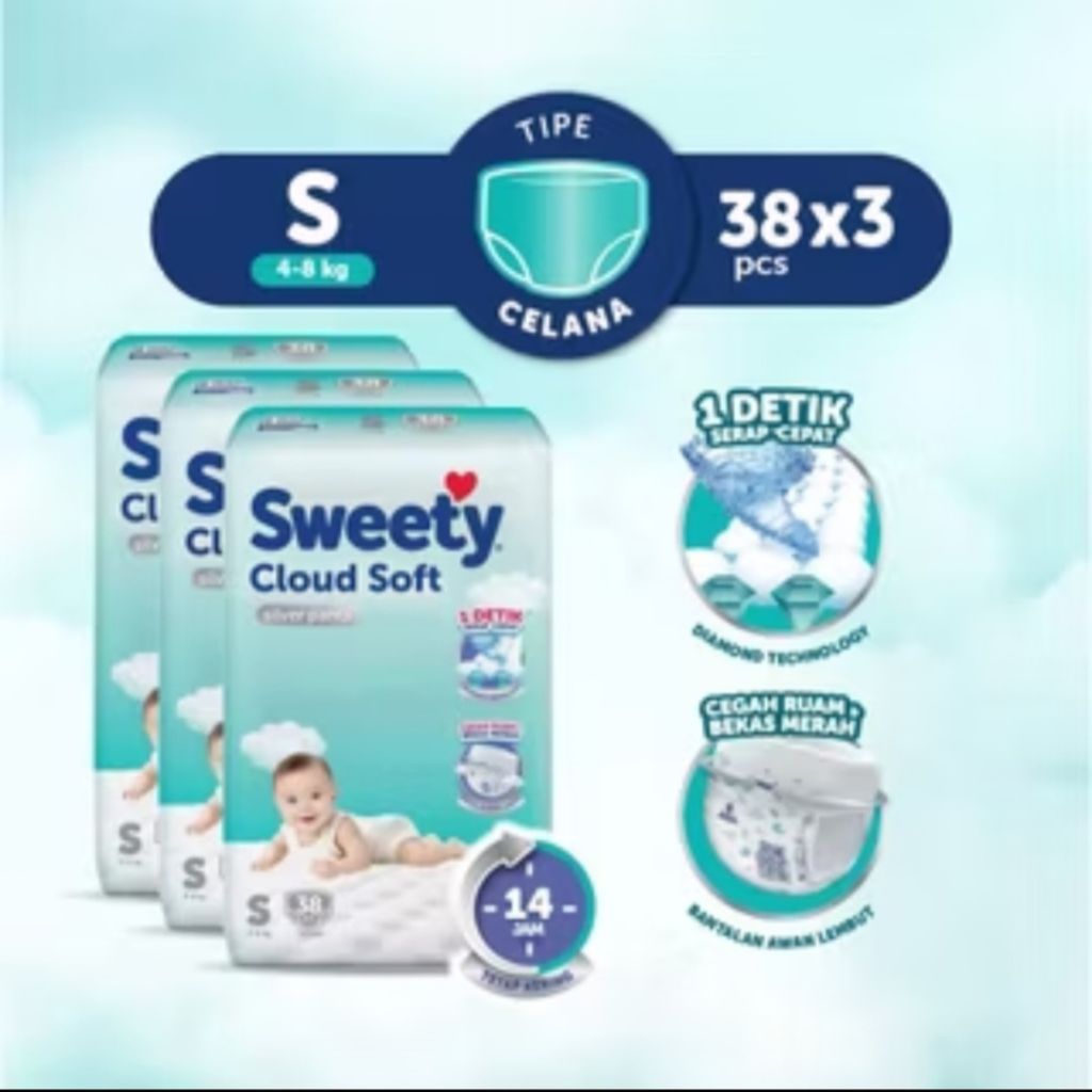 pampers sweety silver s