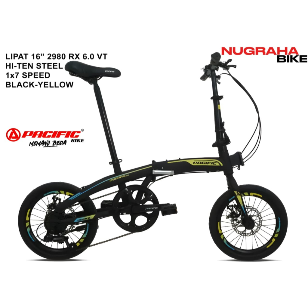 SEPEDA 16 LIPAT PACIFIC 2980 RX 6.0