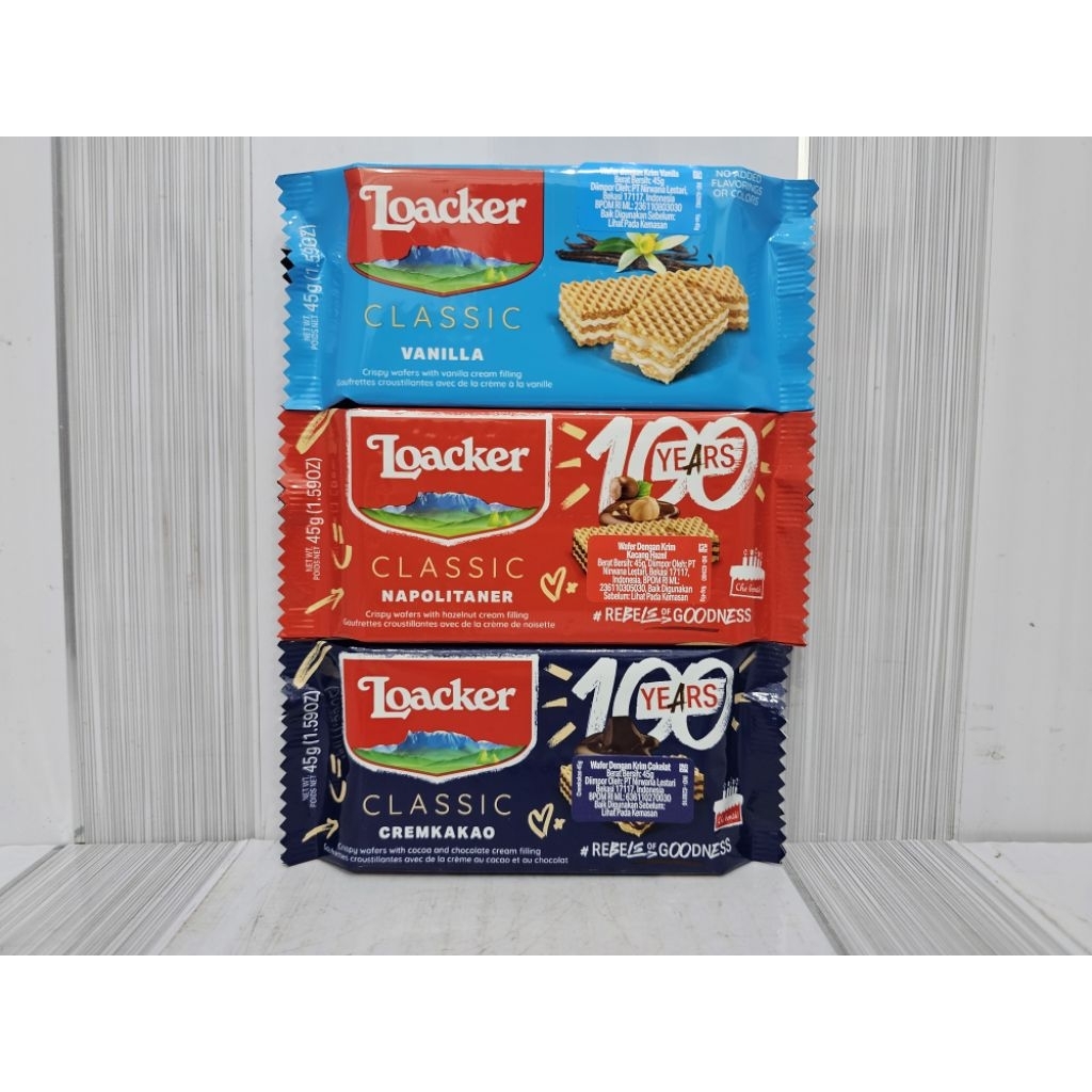 Loacker Classic Wafer 45g