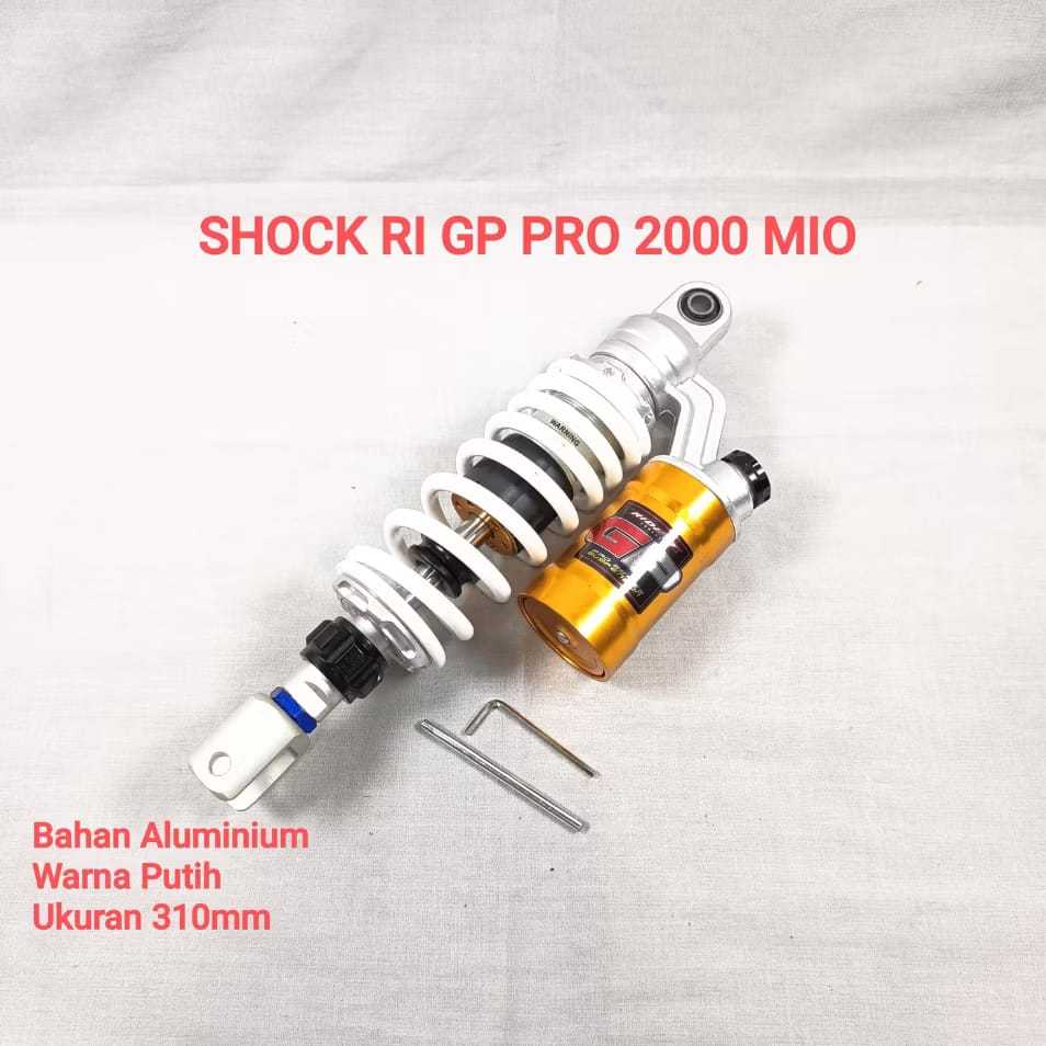 SHOCK TABUNG RIDE IT 310MM GP PRO 2000 MIO SPORTY / SMILE / SOUL PUTIH